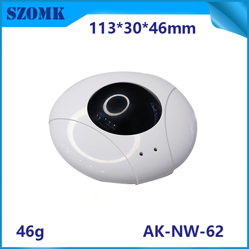SZOMK new design wireless routing AP plastic enclosure indoor intelligent electronic junction box AK-NW-62 113*30mm