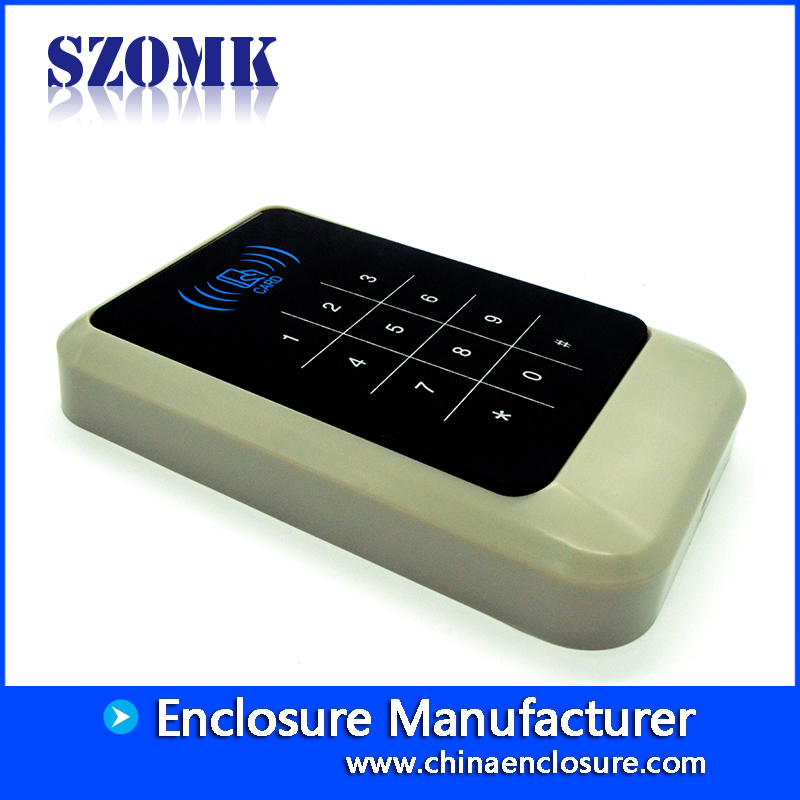 SZOMK塑料读卡器外壳电子接线盒外壳，用于门禁AK-R-131 125 * 80 * 20mm
