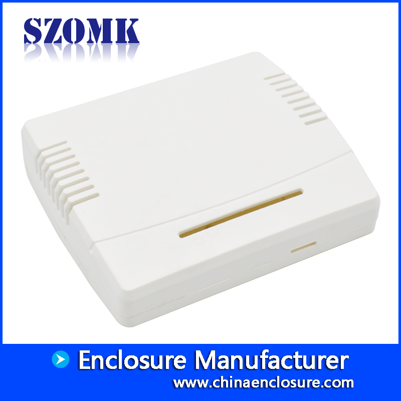 SZOMKプラスチックネットワークエンクロージャABS電気wifiルーターボックス120 * 100 * 28mm AK-NW-13