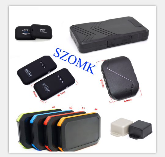 SZOMK profissional IP54 / IP65 GPS fornecedor caso oem série de casos de gps personalizados pequeno dispositivo GPS externo interno