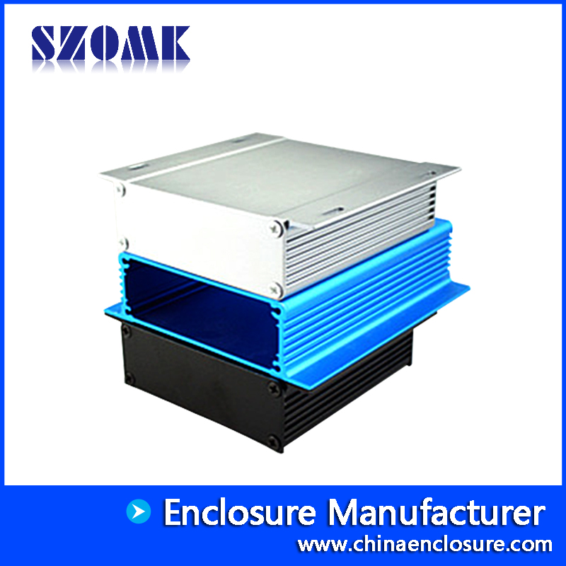 SZOMK wall mounting aluminum enclosure electronic PCB junction box for power supply AK-C-A4 28*95*104mm
