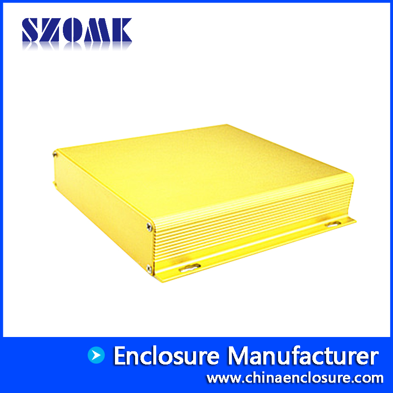 SZOMK墙壁安装外壳金属铝接线盒适用于PCB AK-C-A5 32 * 155 * 155mm