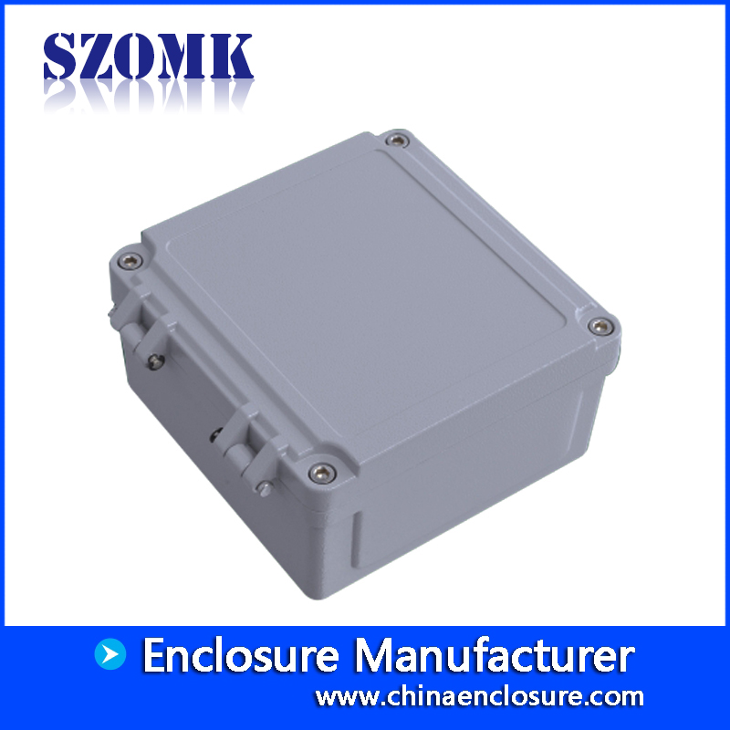 Shen Zhen personalizado de alta qualidade die cast gabinete de alumínio ak-aw-31 160 * 160 * 85mm para industrial
