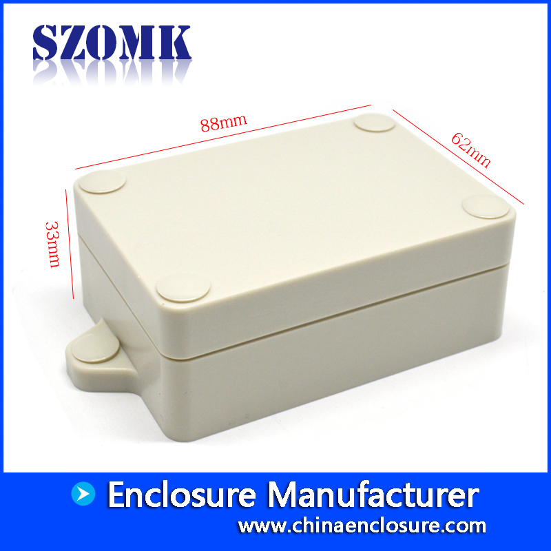 Shenzhen High quality waterproof IP68 plastic enclosure using for outdoor AK-10019  111 x 62 x 33 mm