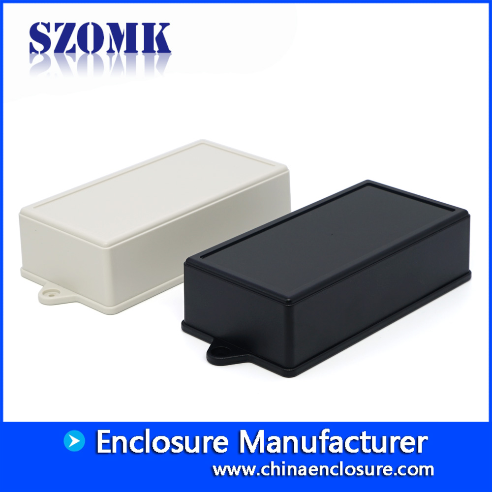 深圳小型壁挂式塑料外壳盒，适用于电子工程制造商AK-W-08 155 * 80 * 45mm