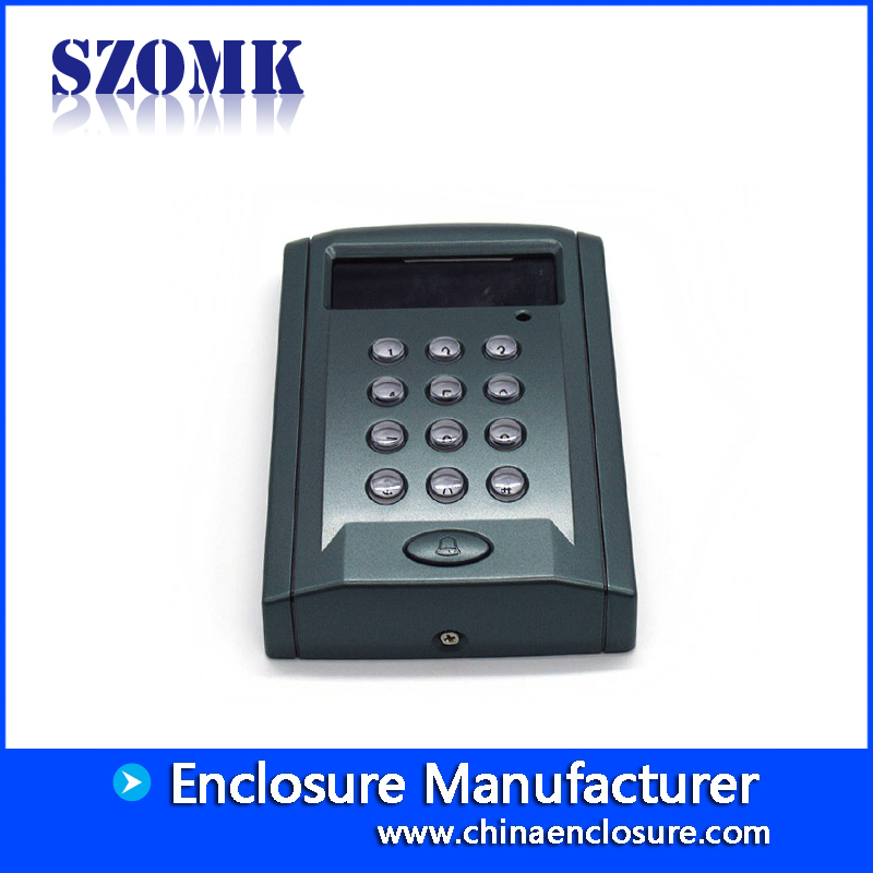 Shenzhen high quality abs plastic 125X100X30mm card reader access control project enclosure/AK-R-17