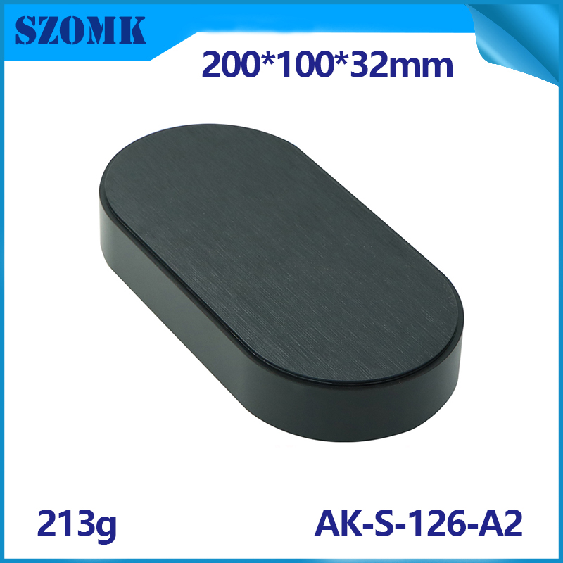 Boîte de jonction de boîtier électronique de PCB électronique en plastique standard de Szomk AK-S-126