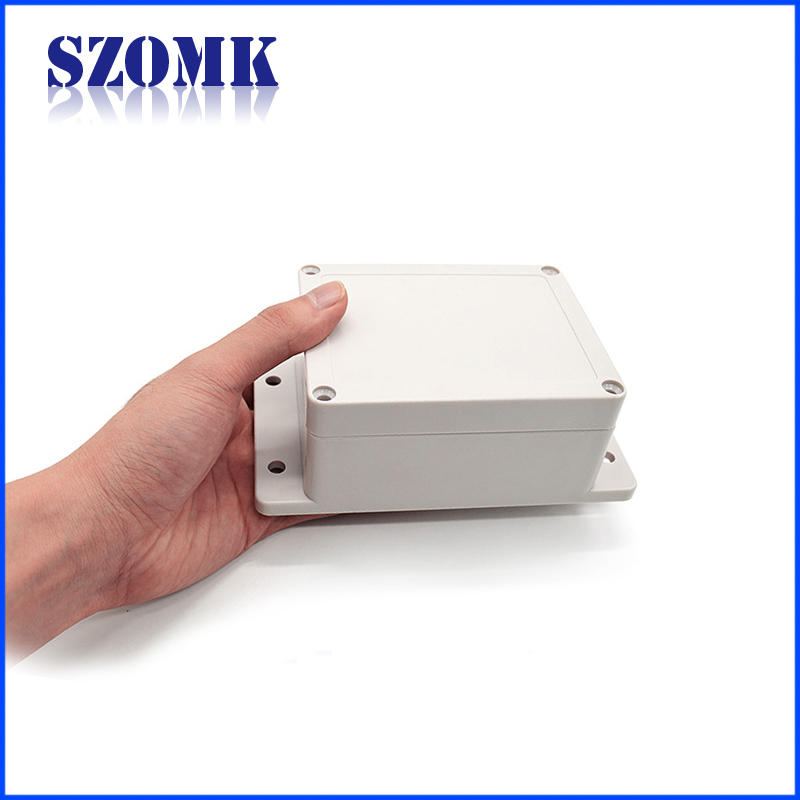 Caja de caja estándar / 115 * 88 * 55m m / AK-B-3B de la caja del proyecto del recinto impermeable plástico del soporte de la pared IP65