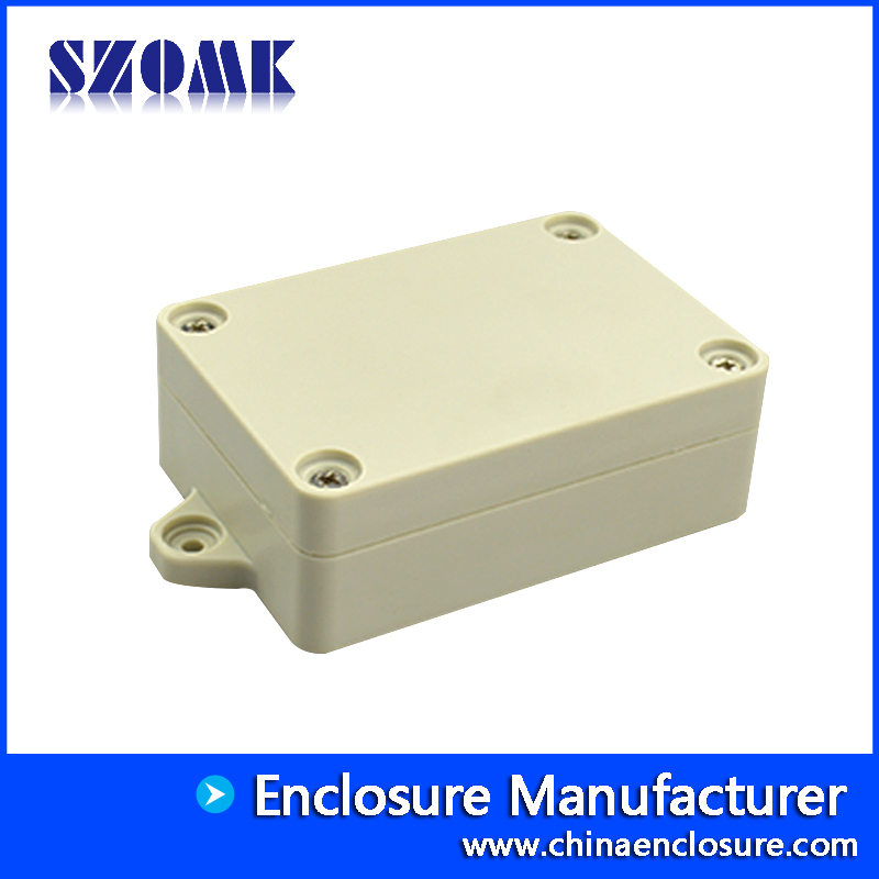 Pequeña caja eléctrica de plástico al aire libre IP67 Encubres impermeables para la gestión de contenedores de desechos inteligentes AK10019-A1