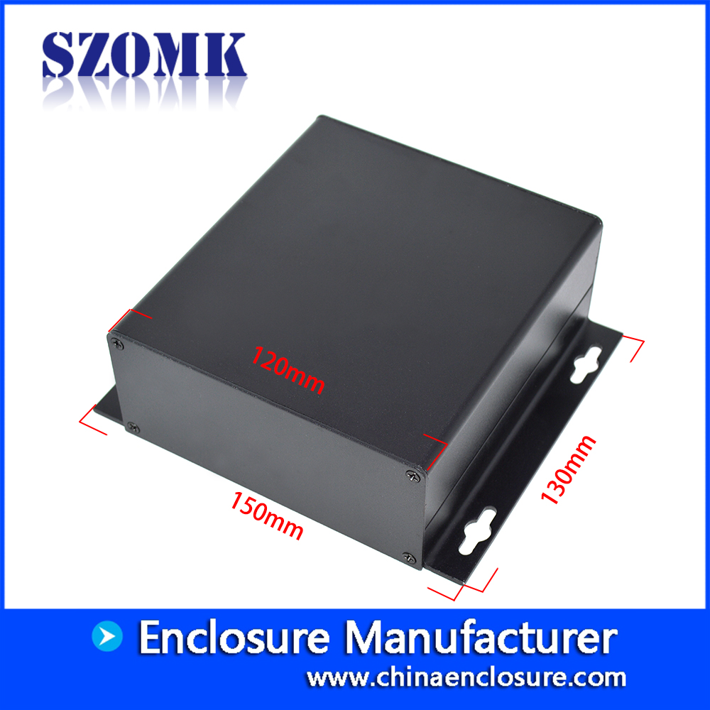 Wall mounting enclosure extruded aluminum box profile housing for power supply AK-C-A47a 130*150*52mm