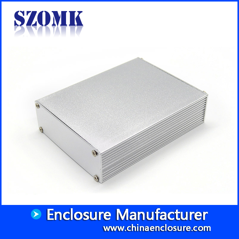 アルミニウム電気接続箱PCBアルミニウムケースボックスメーカーAK-C-C62 26x78x FREE mm