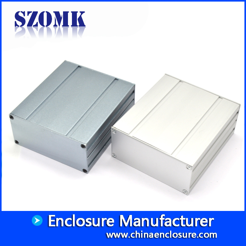 cajas de extrusión de aluminio personalizadas de mano eléctrica para pcb AK-C-B76 41 * 89 * 90mm