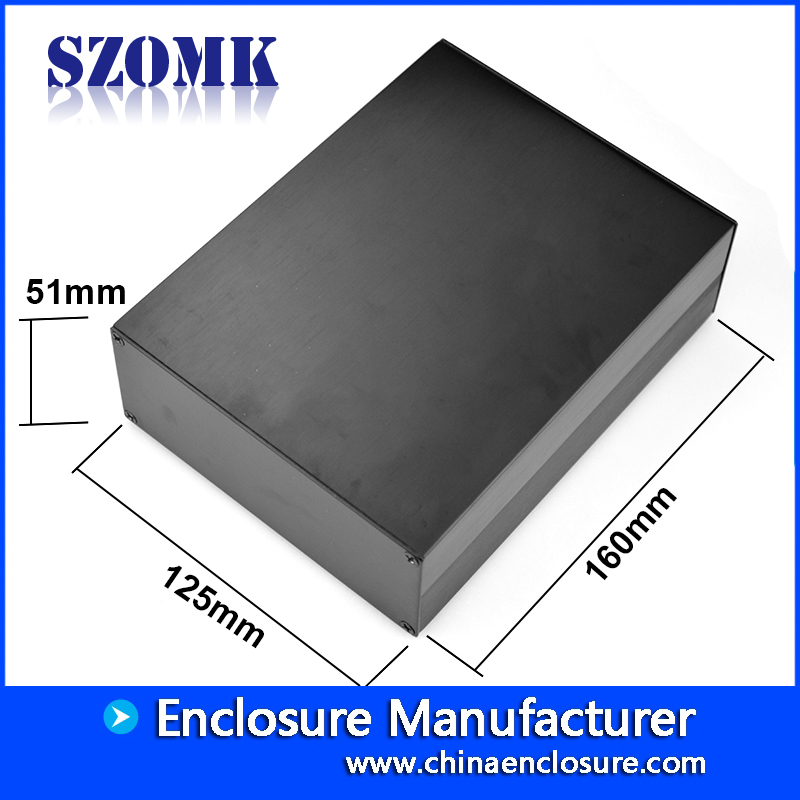 электронная алюминиевая коробка для АК-C-C21 51 * 125 * 160мм