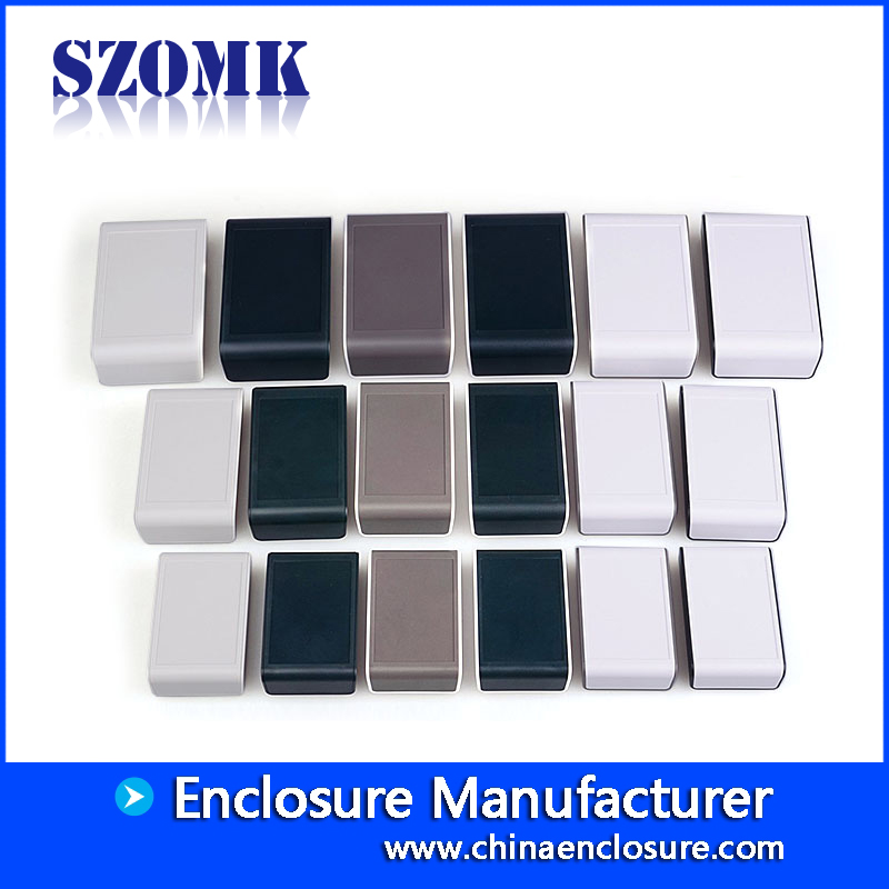 المعدات الإلكترونية البلاستيك الضميمة القياسية للأجهزة الكهربائية من szomk AK-S-02 23 * 55 * 95mm