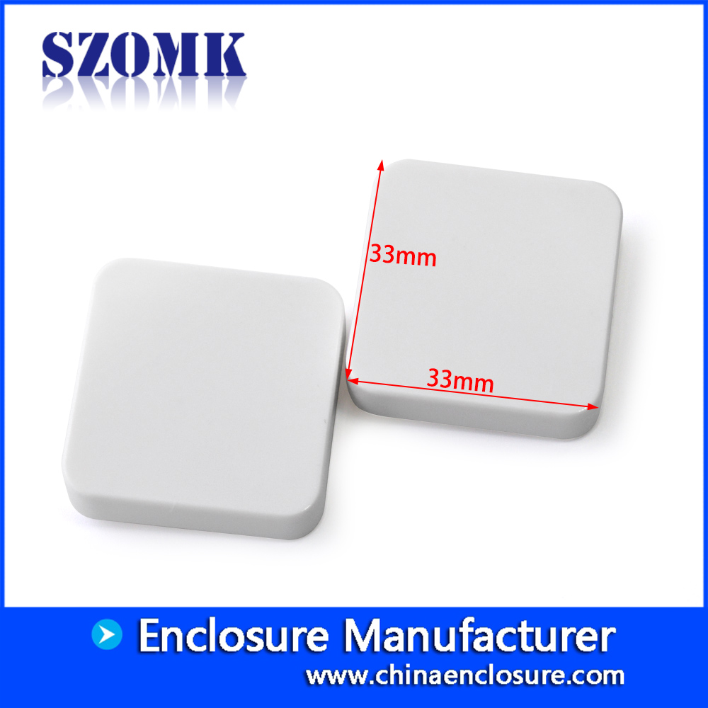high quality small round jucion box plastic enclosures for electronic instruments AK-N-58 33*33*10mm