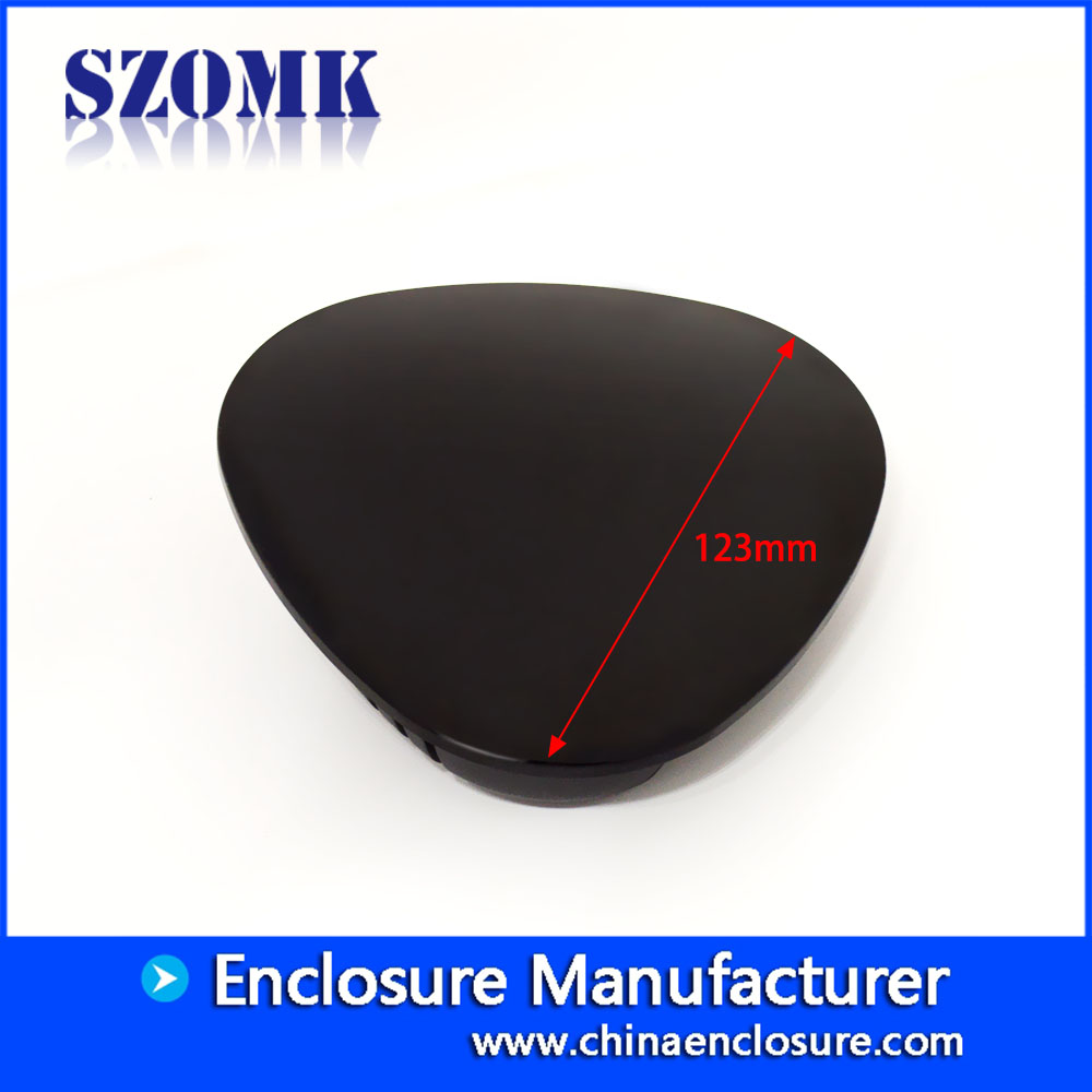 hot sale abs plastic new design smart home enclosure wireless wifi router shell size 123*34mm