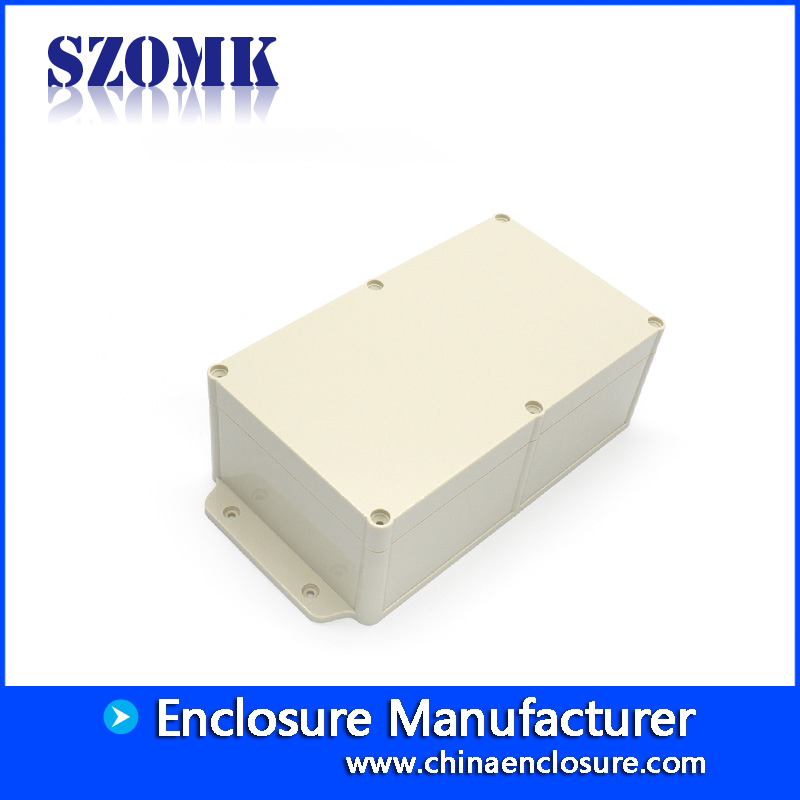 caixa de junção de invólucro eletrônico impermeável de plástico industrial com 305 (L) * 155 (W) * 95 (H) mm