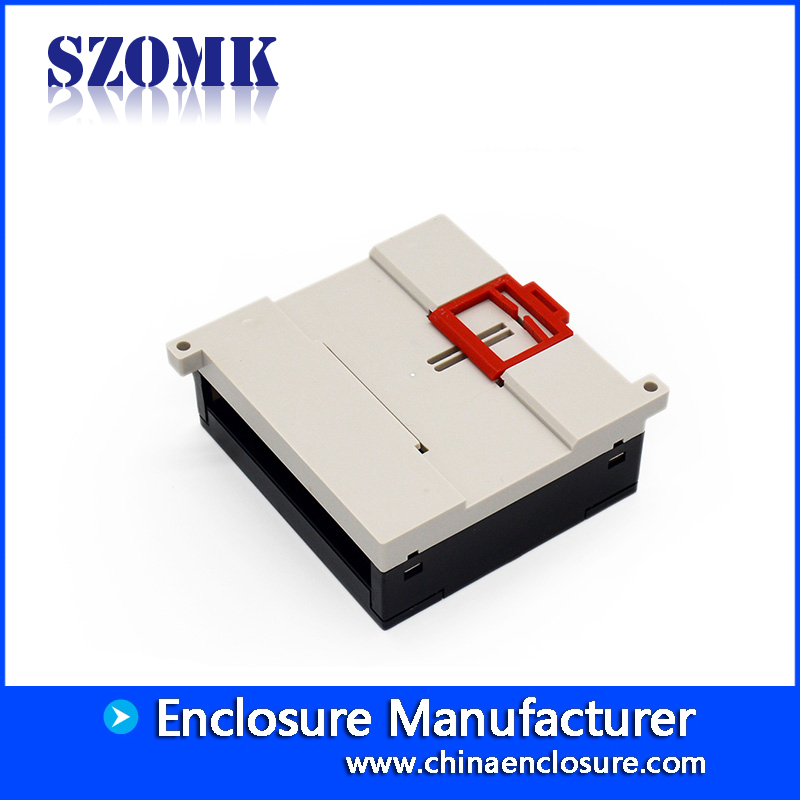 industrial plastic din rail enclosure for electronic device plastic enclosure with 98*98*38mm