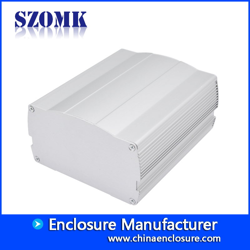 new design aluminum electronic enclosure for generator power supply custom electronic project casing with 123*58*105mm
