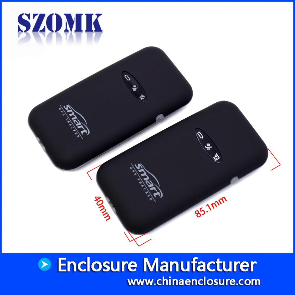 new type small plastic enclosure for GPS device AK-H-76 85*40*10 mm
