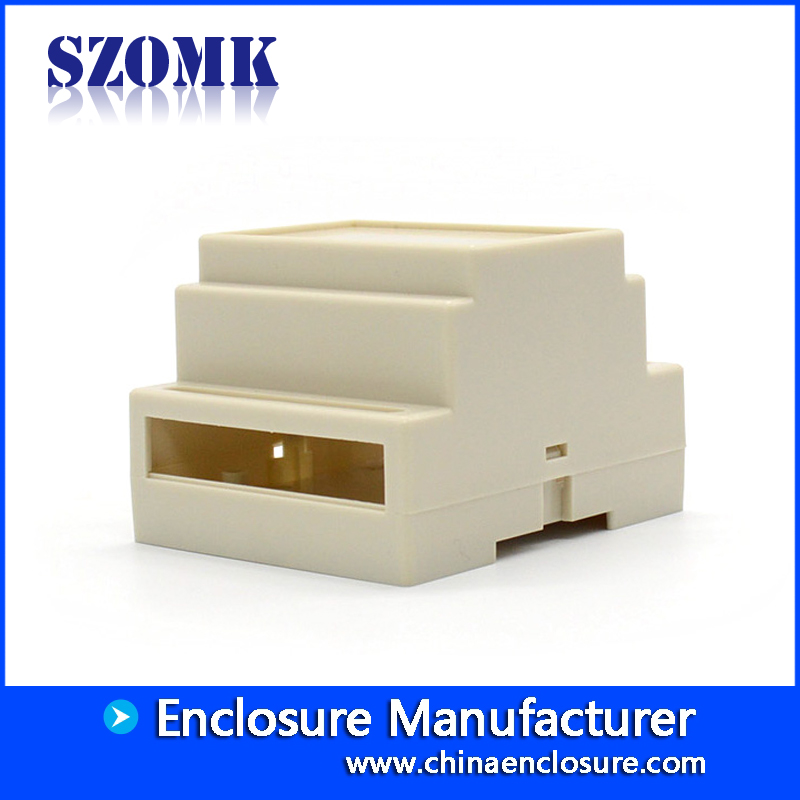caja de riel din de plástico para relé electrónico de proyecto caja electrónica AK-DR-03a 88 * 97 * 59
