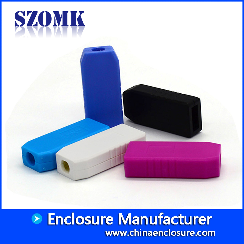 Kleiner Plastik diy USB-Kasten 40 * 17 * 10mm diy Kastenherstellungsplastik ABS-Einschließung szomk elektrischer Kasten