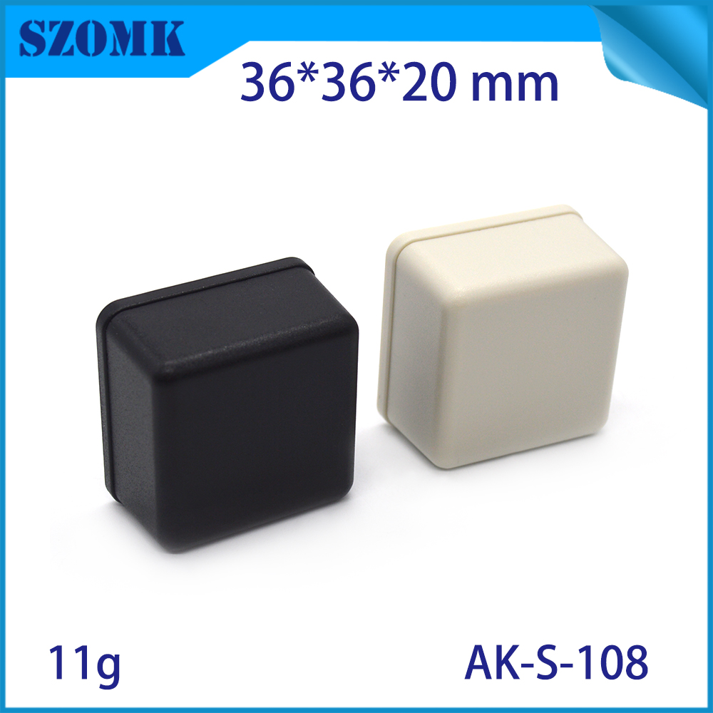Pequeña caja de plástico para carcasa de unión para la placa de circulación PCB AK-S-108