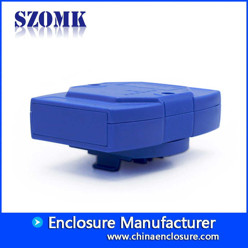 Gabinete elétrico SZOMK Caixa de instrumentos do trilho DIN ABS AK-DR-10 100*70*25mm