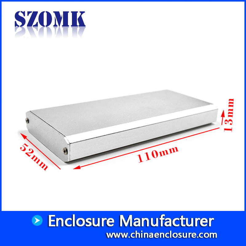 szomk involucro in alluminio estruso manufatti / AK-C-B74 / 13 * 52 * 110 millimetri