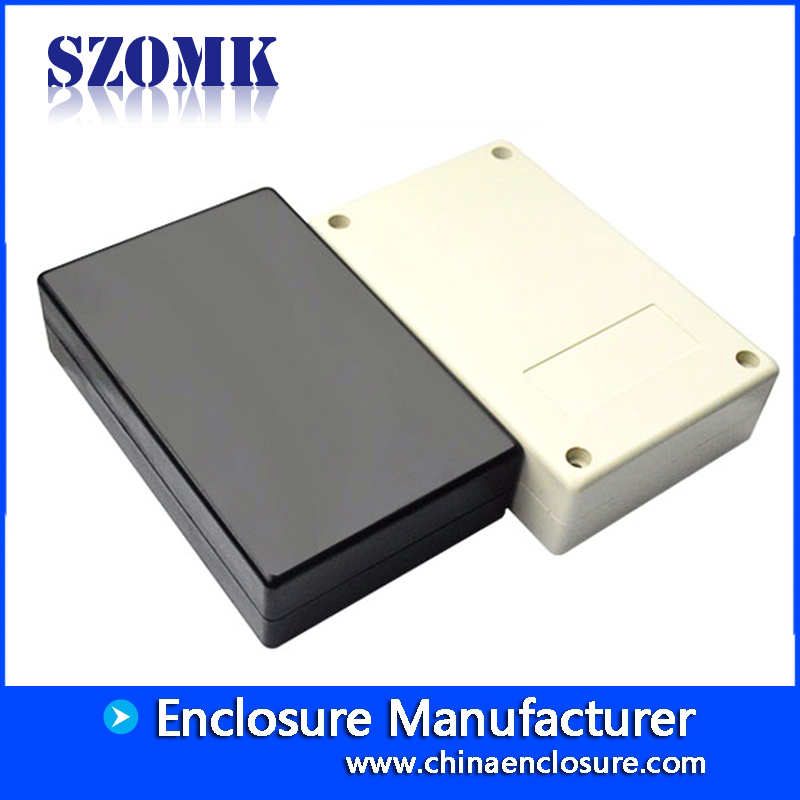 Szomk caliente ventas electrónica diy recinto 125 * 80 * 32mm distribución cuadro plástico envoltura electrónica proyecto