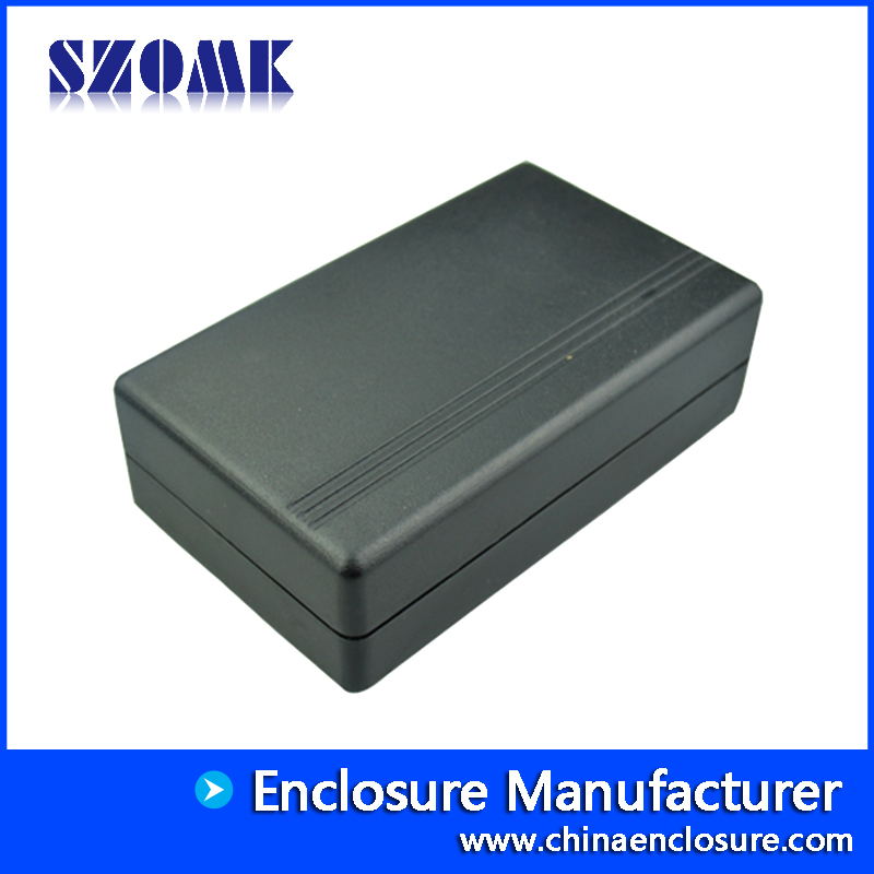 szomk plástico negro PCB caja de plástico eléctrica AK-S-54