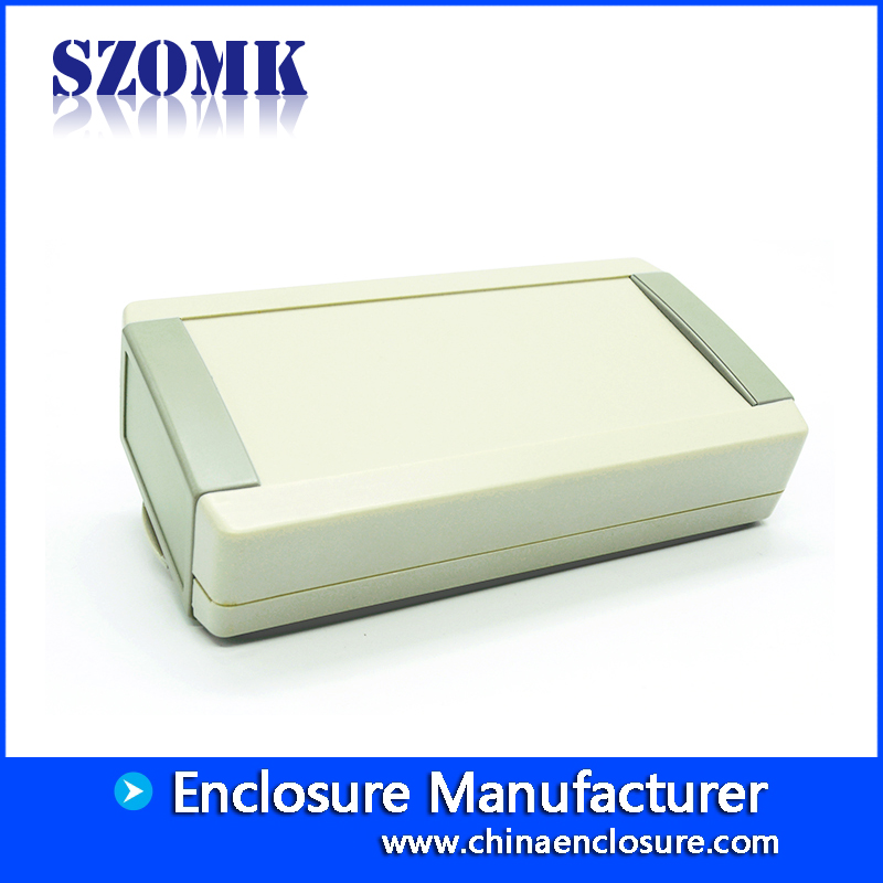 szomk la caja de plástico electrónica proyecto para pcb interruptor abs proyecto caja alta calidad abs plástico material de la caja ak-s-57