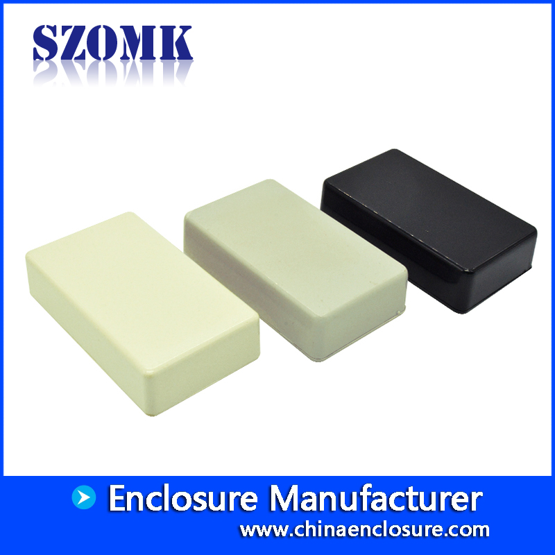 szomkプラスチックプロジェクトボックス電子ケース85 * 50 * 21mmプラスチックハウジングPCB absプラスチックエンクロージャabsスイッチボックス