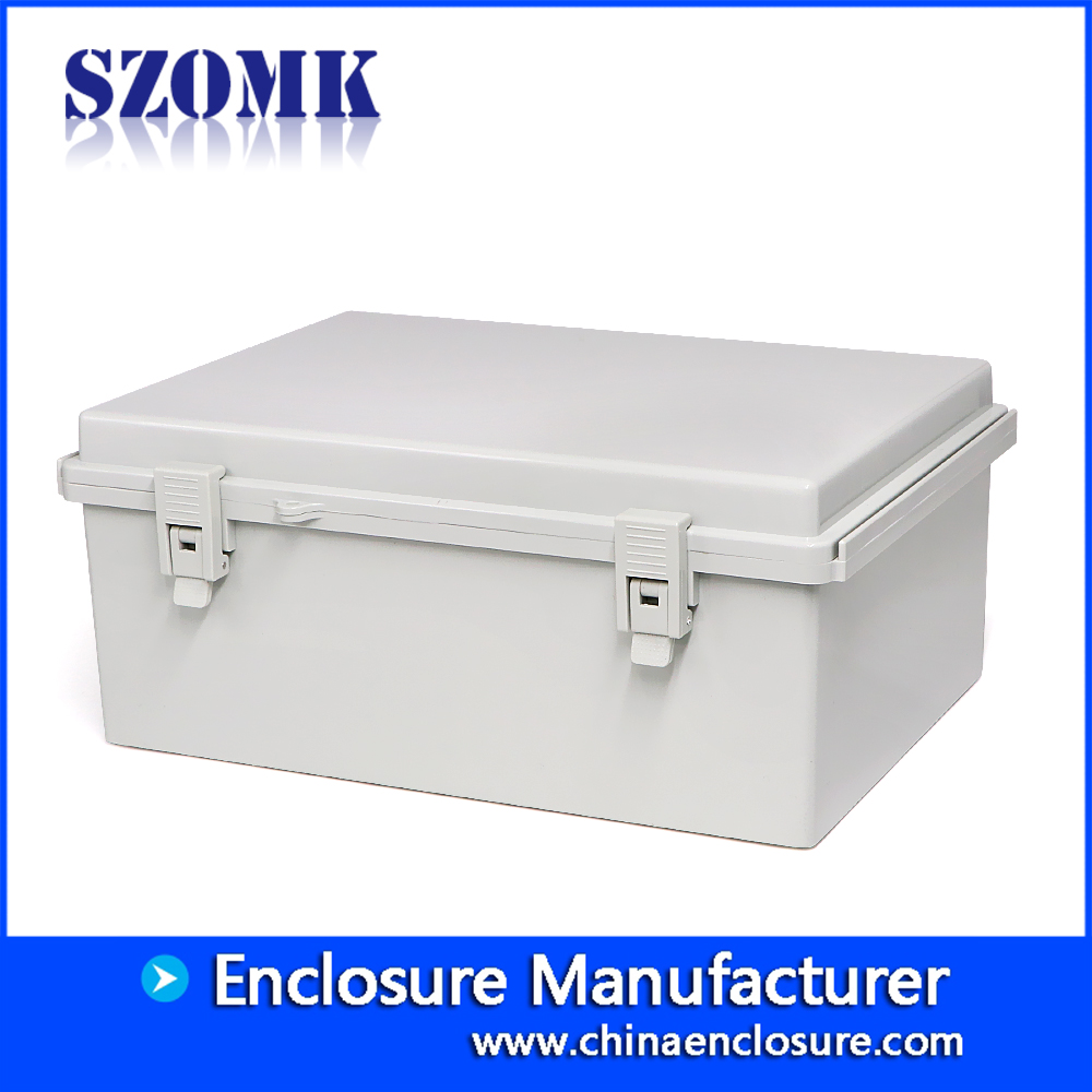 szomk boîte électrique étanche boîte en plastique en plein air pour carte de circuit électronique instrument instrument logement 335 * 235 * 150mm AK-01-48