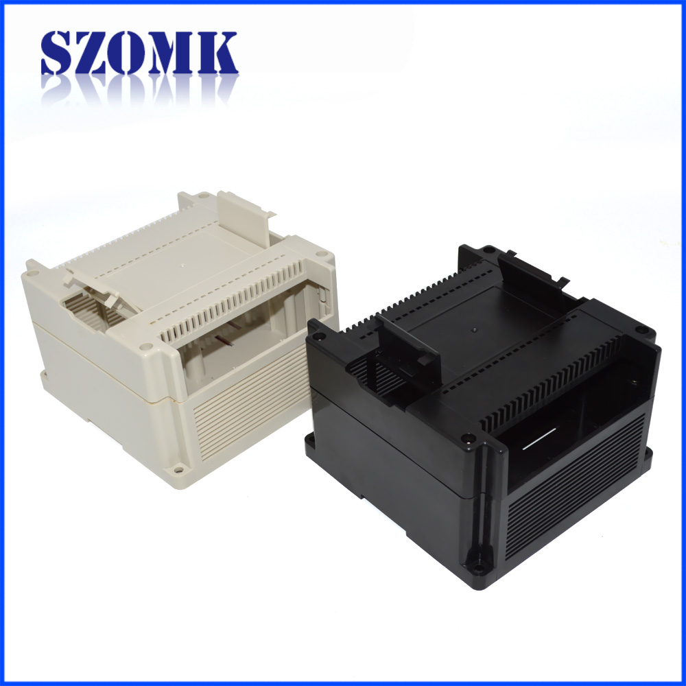 top sell din rail plastic enclosure for industrial electronics AK-P-31 140*135*85 mm