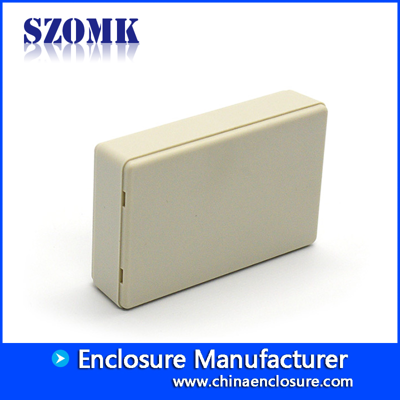 witte en zwarte kleur kleine doos kleine plastic klemmenkast behuizing voor elektronische 92 * 59 * 23 MM