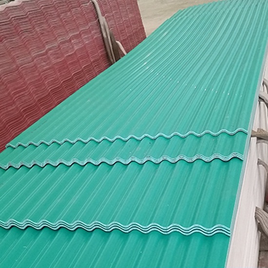 China ZXC Plastic Roof Tiles Sheets Price
