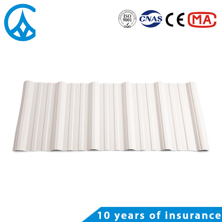 ZXC Light weight UPVC material plastic roof sheet for house roofing