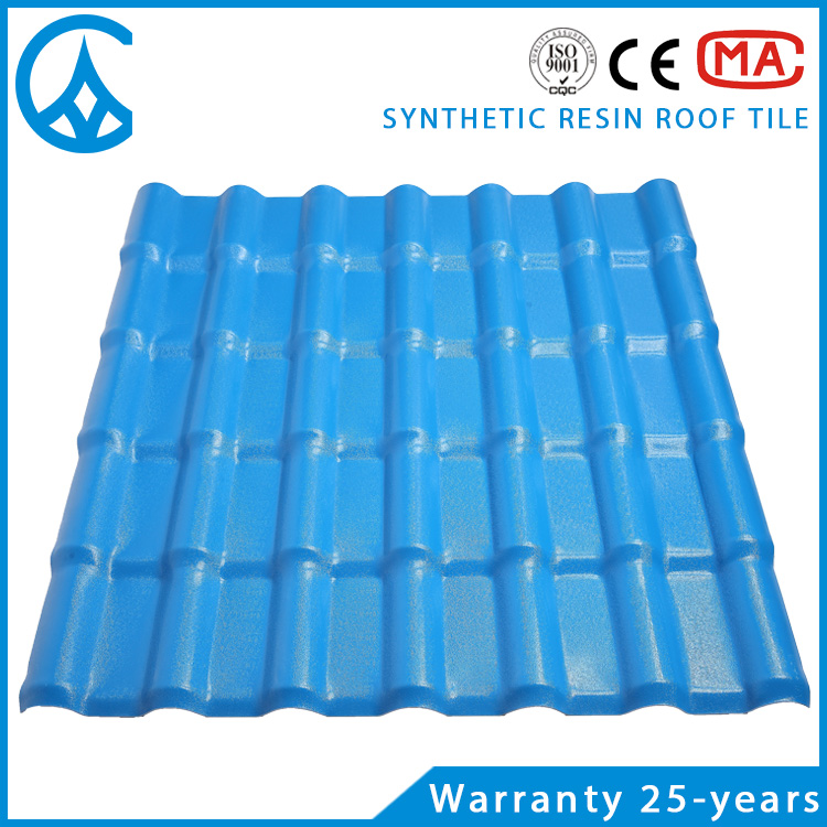 ZXC ASA synthetic resin roofing tile with excellent heat-preserving property