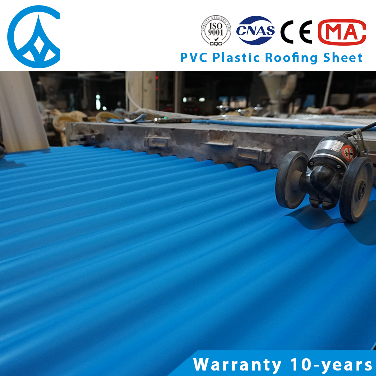 ZXC Color-lasting ASA resin surface plastic sheet APVC roof tile