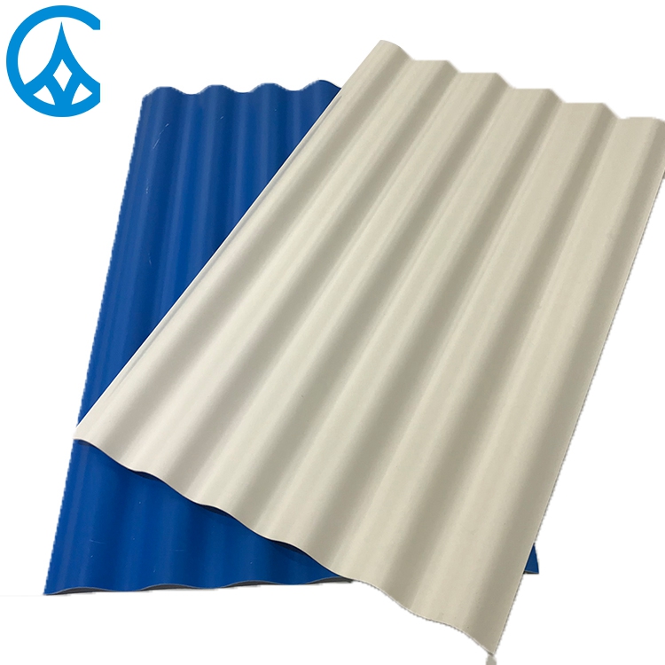 ZXC heat insulation plastic roofing tile sheet for factory