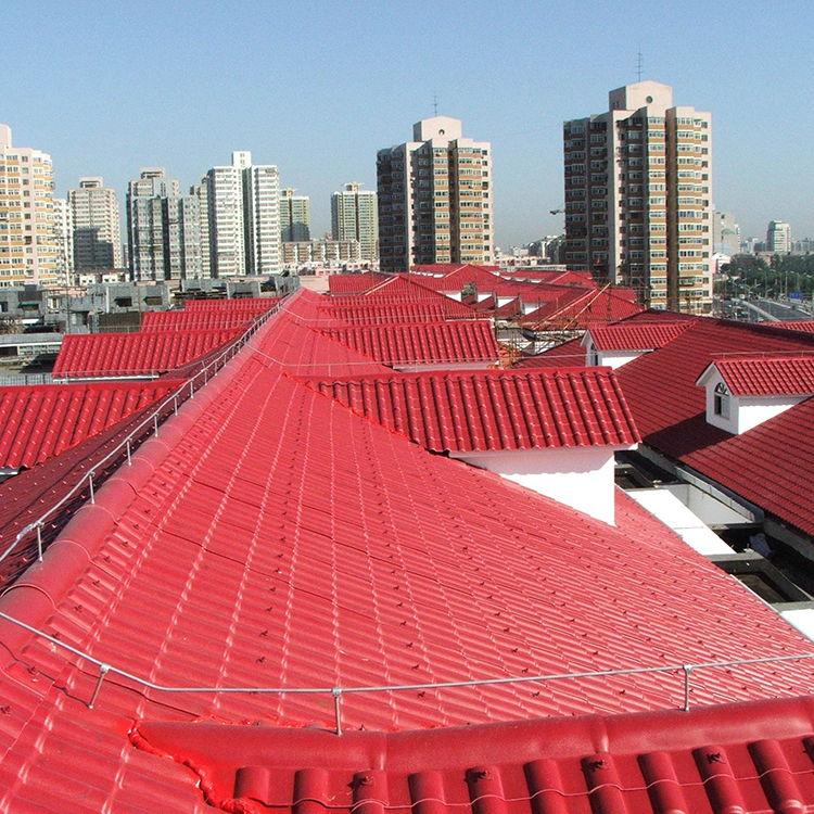 ZXC high-end 50 years of guarantee alkali-resistant ASA rooftile