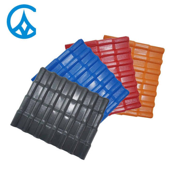 ZXC highly fire corrosion resistant asa corrugated colorful roofing sheets