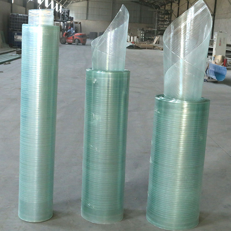 Pembekal ZXC China bahan bumbung bangunan plastik frp kepingan rata