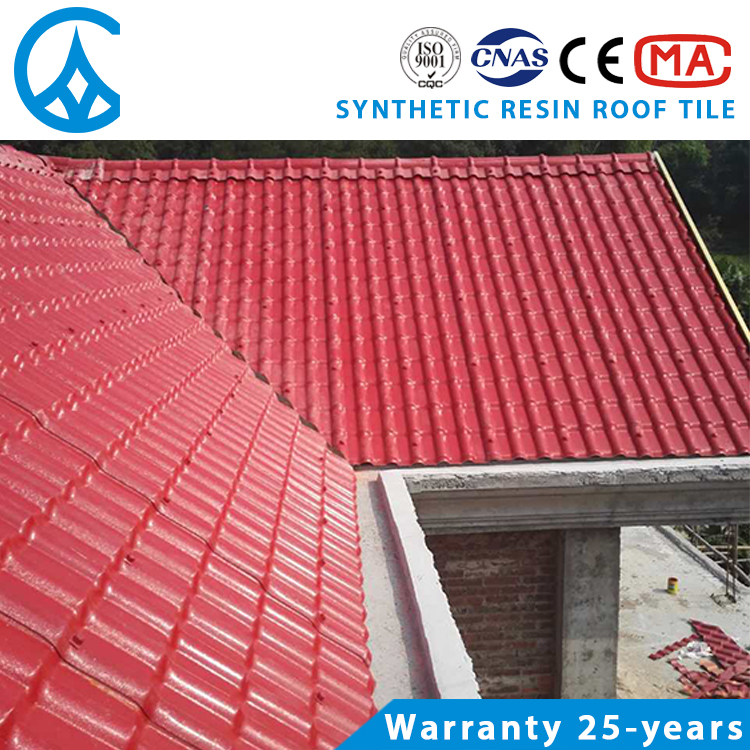 zxc factory direct selling Cheap corrugated synthetic tile roofing