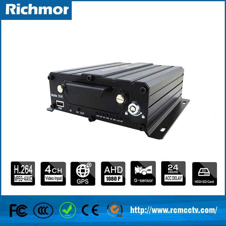 1080P AHD MDVR与4 ch dvr为百万像素多功能DVR