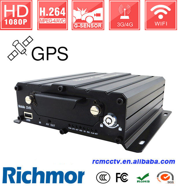 1080P AHD Mega Pixels MDVR for taxi shcool bus car TRUCK ,MDR7204