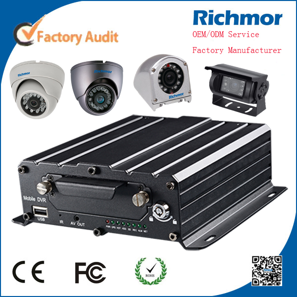 4ch 3G mobile dvr with GPS car dvr recorder, 4G mobile dvr with CMS software