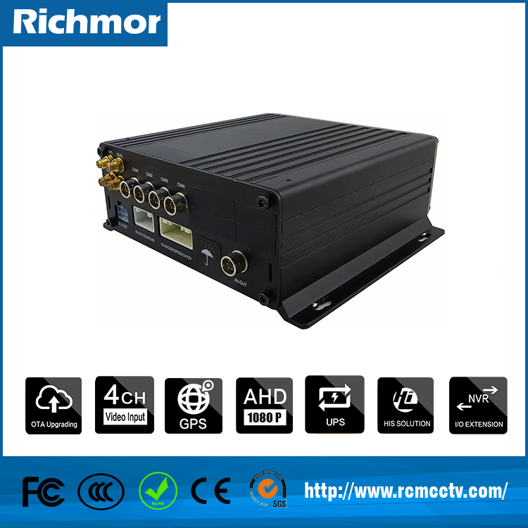 4CH 8CH AHD D1 720P 1080P H.264 SD Card Mobile NVR with GPS, 3G/4G/WIFI Optional