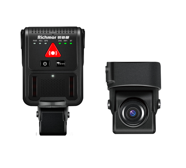 Mini SD card MDVR with 2 cameras for taxi truck uber video surveillance